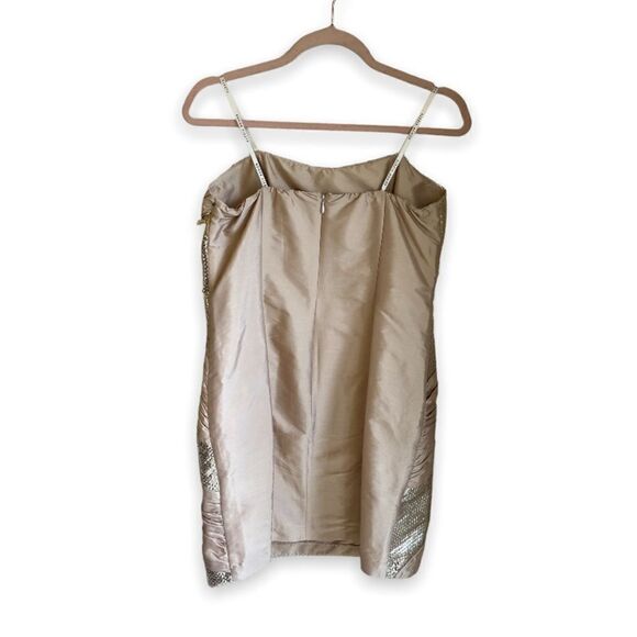 NWT! ALEXIA ADMOR | Strapless Sequin/Satin Mini Dress (M) - Picture 3 of 8